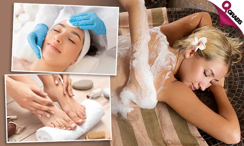 Spa Services for Ladies: Moroccan Bath, Express Facial, Massage, & Mani-Pedi!
